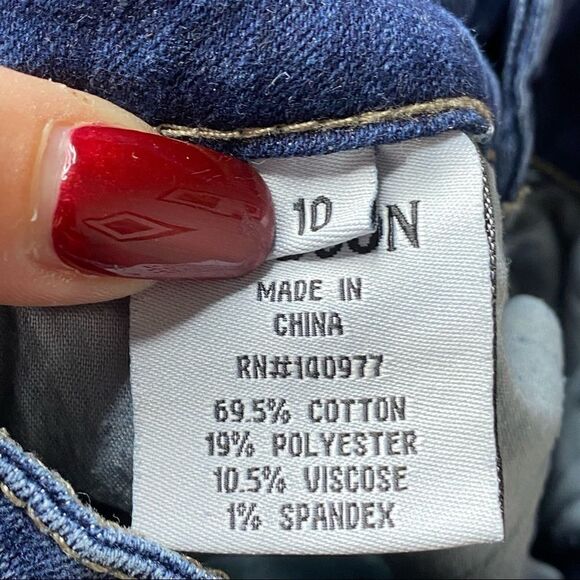 Hudson | Girls Size 10 Skinny Stretch Jeans - Picture 4 of 6